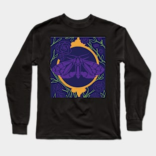 Whimsigoth Moth Long Sleeve T-Shirt